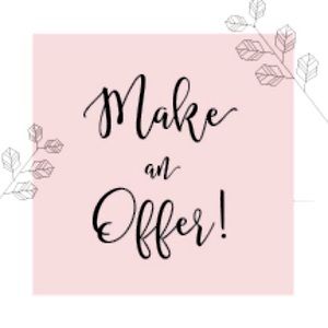 Please feel free to make me an offer!